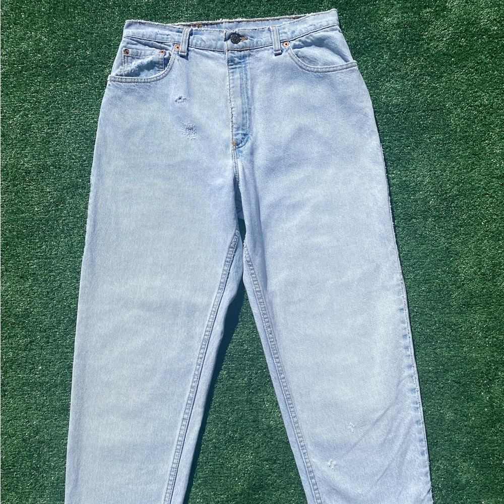 VTG 90’s Levis 532 Distressed Denim Jeans Women’s Size 30 Inch Waist USA Made